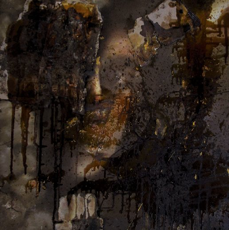 Bild Nachtgewandelt (Übermalung)