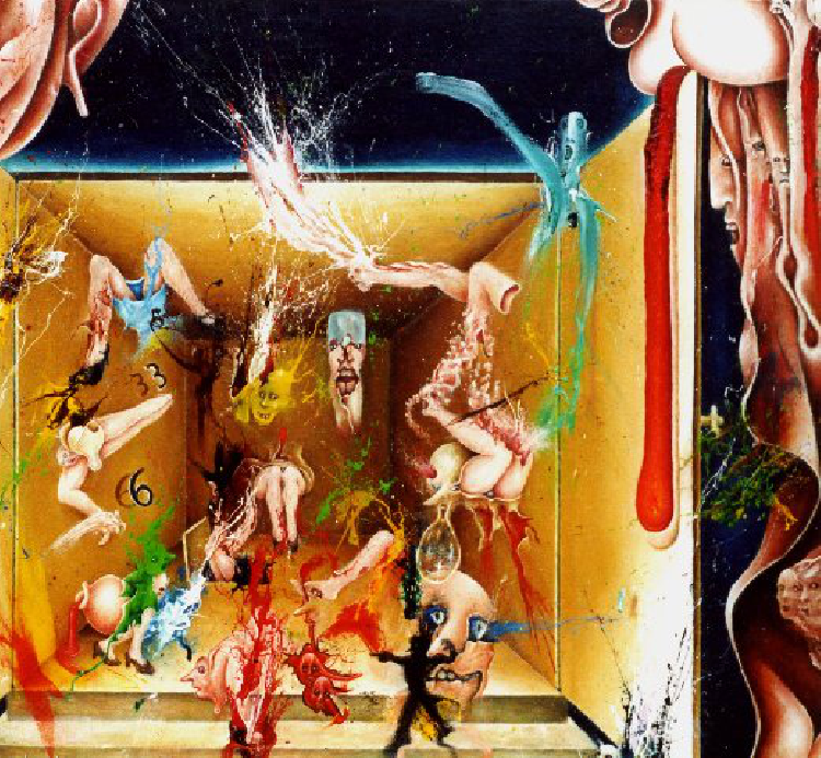 Bild Das Ensemble löst sich auf (Bildausschnitt)