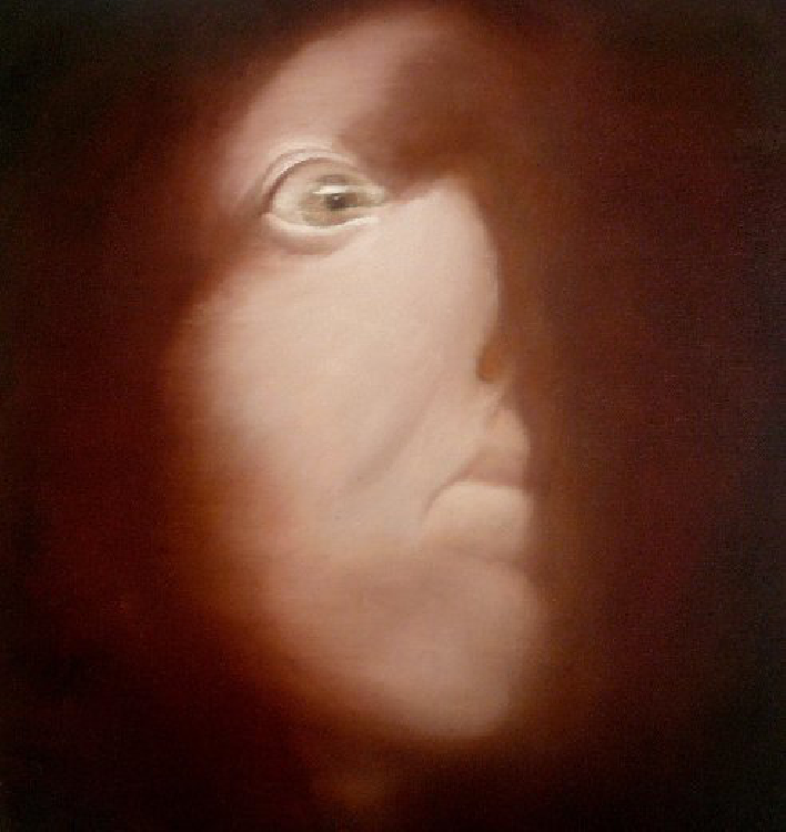 Bild Kopfstudie II (hell/dunkel Kontrast)