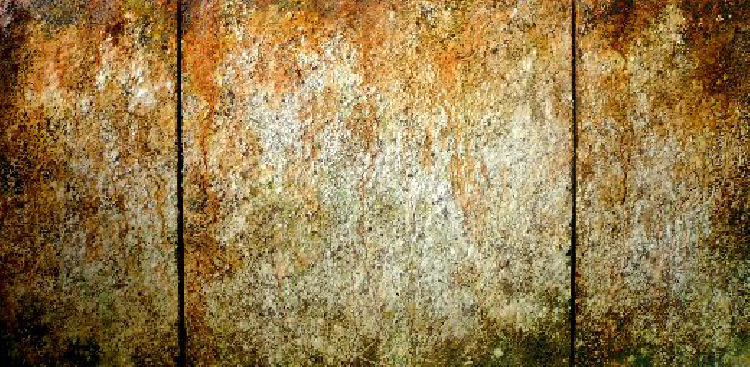 Bild Spuren im Sand (Triptychon)